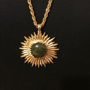Starburst pendant necklace